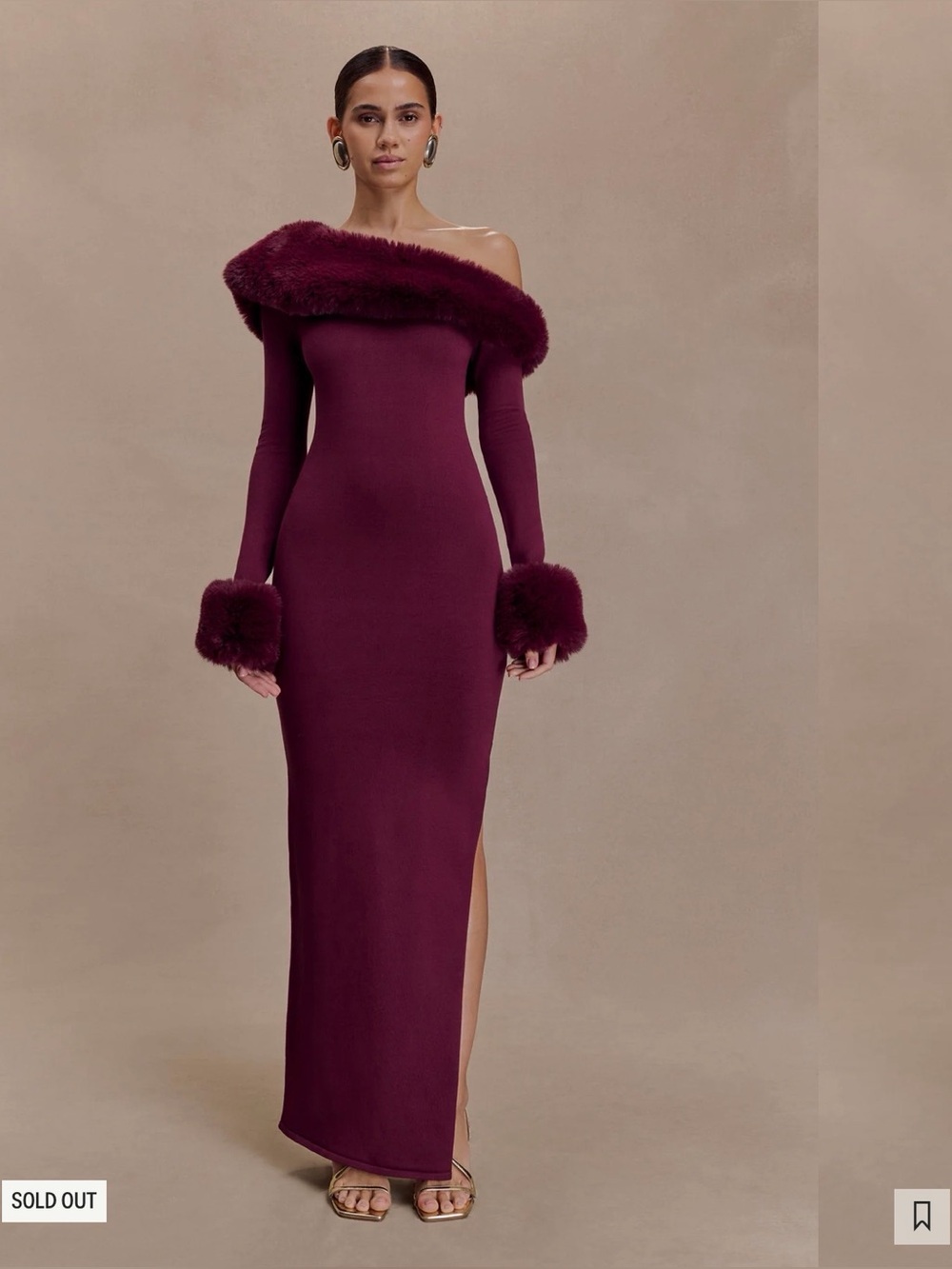 Meshki Karleigh Dress - Plum